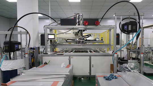 Solar Cells Auto Gluing & Framing Machine