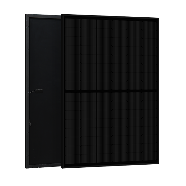 Ntype Mono M10 96cells 360-375W Full Black Double Glass Solar Module